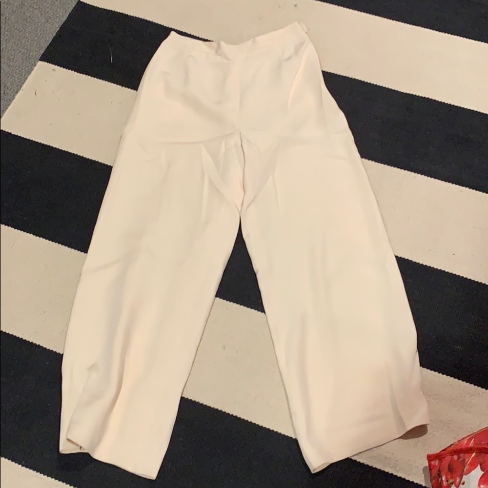 Vintage silk palazzo pants